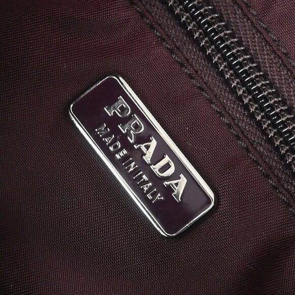 Prada Purple Nylon Handbag 42 115935 - Picture 8 of 10